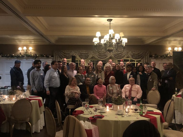 RMC Holiday Party 2025, the room
